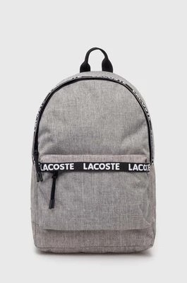 Zdjęcie produktu Lacoste plecak kolor szary duży gładki