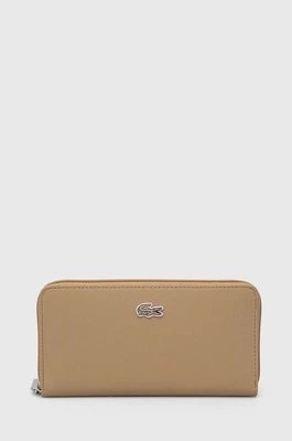 Zdjęcie produktu Lacoste portfel damski kolor beżowy