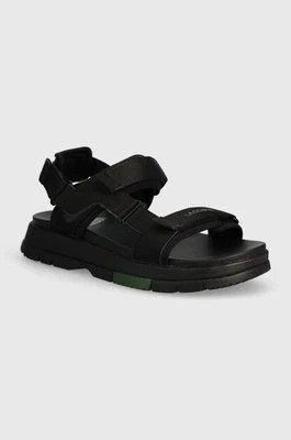 Zdjęcie produktu Lacoste sandały Suruga Premium Textile Sandals damskie kolor czarny na platformie 47CFA0015