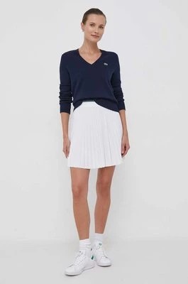 Zdjęcie produktu Lacoste spódnica kolor biały mini rozkloszowana