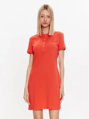 Zdjęcie produktu Lacoste Sukienka codzienna EF5473 Czerwony Slim Fit