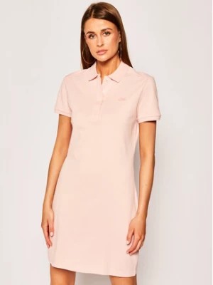 Zdjęcie produktu Lacoste Sukienka codzienna EF5473 Różowy Slim Fit