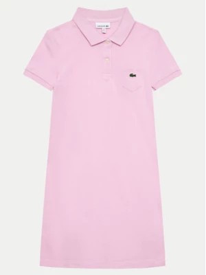 Zdjęcie produktu Lacoste Sukienka codzienna EJ2816 Różowy Regular Fit