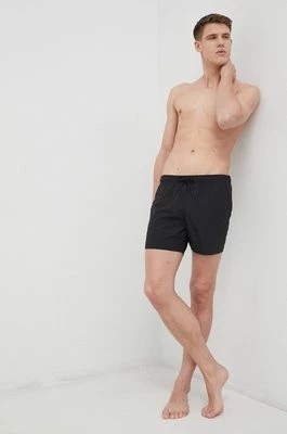 Zdjęcie produktu Lacoste szorty kąpielowe kolor czarny