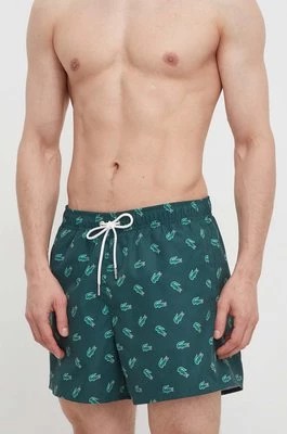 Zdjęcie produktu Lacoste szorty kąpielowe kolor zielony