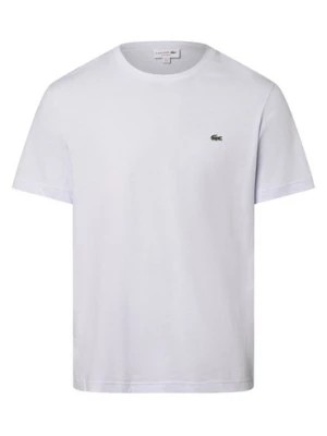 Zdjęcie produktu Lacoste T-shirt męski Mężczyźni Bawełna niebieski jednolity,