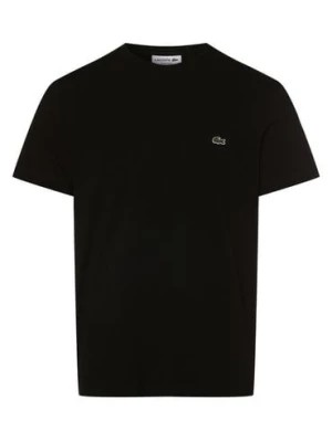 Zdjęcie produktu Lacoste T-shirt męski Mężczyźni Dżersej czarny jednolity,