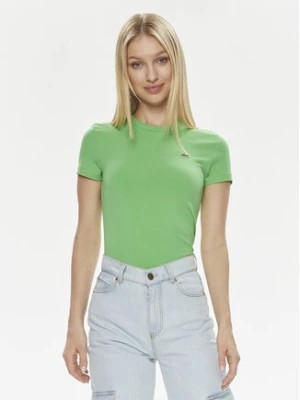 Zdjęcie produktu Lacoste T-Shirt TF7218 Zielony Slim Fit