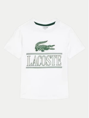 Zdjęcie produktu Lacoste T-Shirt TJ3804 Biały Regular Fit