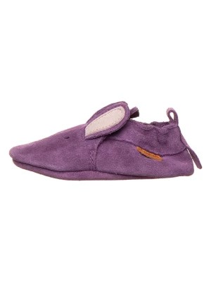 Zdjęcie produktu lamino Skórzane buty w kolorze fioletowym do raczkowania rozmiar: 18/19