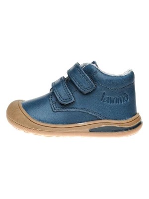 Zdjęcie produktu lamino Skórzane sneakersy w kolorze niebieskim rozmiar: 26