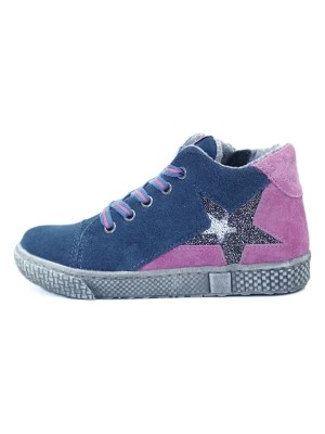 Zdjęcie produktu lamino Skórzane sneakersy w kolorze niebieskim rozmiar: 38