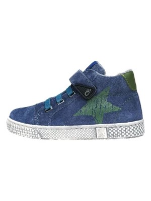 Zdjęcie produktu lamino Skórzane sneakersy w kolorze niebieskim rozmiar: 39