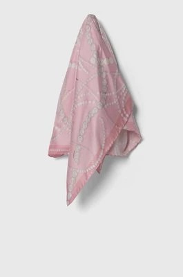 Zdjęcie produktu Lanvin apaszka jedwabna kolor różowy wzorzysta 6L9090.SR556