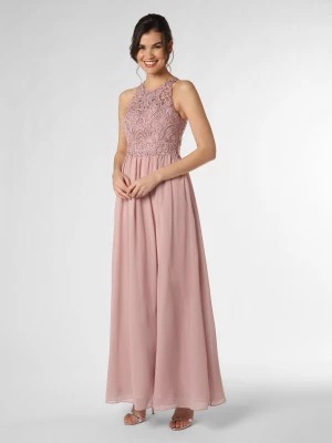 Zdjęcie produktu Laona Damska sukienka wieczorowa Kobiety Szyfon różowy jednolity,