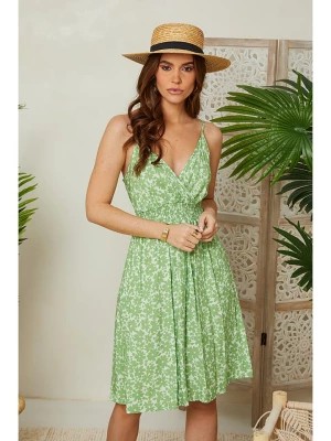 Zdjęcie produktu L'armoire de Suzette Sukienka w kolorze zielonym rozmiar: 38/40