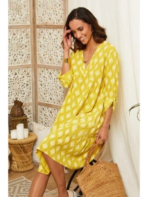 Zdjęcie produktu L'armoire de Suzette Sukienka w kolorze żółtym rozmiar: 34/36