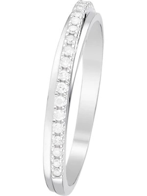 Zdjęcie produktu DIAMOND & CO Złoty pierścionek "Alliance Divine" z diamentami rozmiar: 60