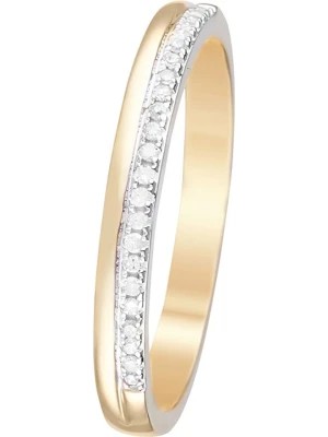Zdjęcie produktu DIAMOND & CO Złoty pierścionek "Suprême" z diamentami rozmiar: 60