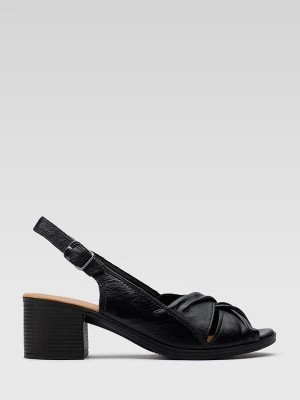 Zdjęcie produktu Lasocki Skórzane sandały w kolorze czarnym rozmiar: 37