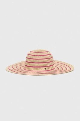 Zdjęcie produktu Lauren Ralph Lauren kapelusz kolor różowy