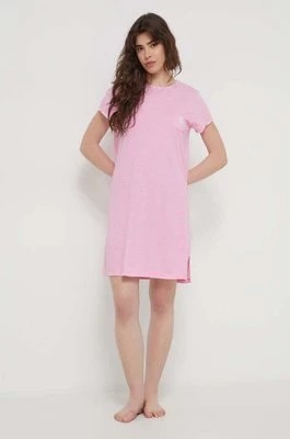 Zdjęcie produktu Lauren Ralph Lauren koszula nocna damska kolor różowy ILN32320