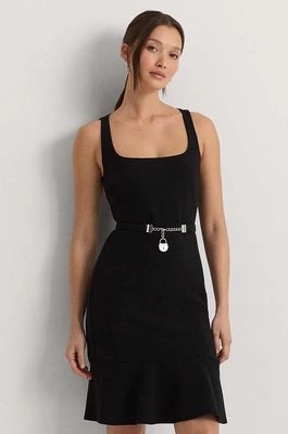 Zdjęcie produktu Lauren Ralph Lauren sukienka kolor czarny mini prosta 250933462