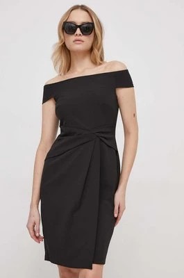 Zdjęcie produktu Lauren Ralph Lauren sukienka kolor czarny mini prosta