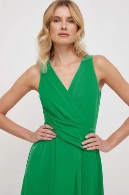 Zdjęcie produktu Lauren Ralph Lauren sukienka kolor zielony mini rozkloszowana