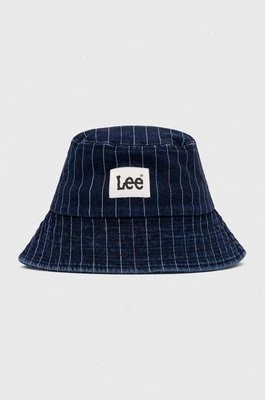 Zdjęcie produktu Lee kapelusz jeansowy kolor granatowy