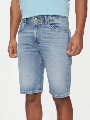 Zdjęcie produktu Lee Szorty jeansowe 5 Pocket 112349329 Niebieski Regular Fit