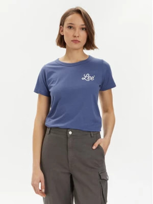 Zdjęcie produktu Lee T-Shirt 112350225 Niebieski Slim Fit