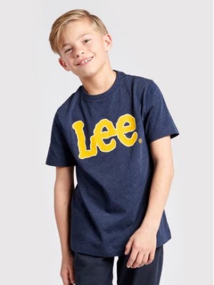 Zdjęcie produktu Lee T-Shirt LEE0042 Granatowy Regular Fit