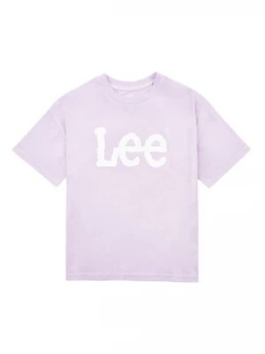 Zdjęcie produktu Lee T-Shirt Overdye LEG5080 Fioletowy Regular Fit