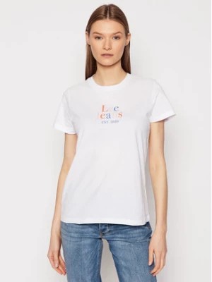Zdjęcie produktu Lee T-Shirt Seasonal Logo L41GYG12 112140027 Biały Regular Fit