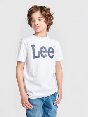 Zdjęcie produktu Lee T-Shirt Wobbly Graphic LEE0002 Biały Regular Fit