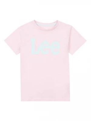 Zdjęcie produktu Lee T-Shirt Wobbly Graphic LEG5029 Różowy Regular Fit