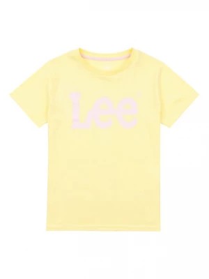 Zdjęcie produktu Lee T-Shirt Wobbly Graphic LEG5029 Żółty Regular Fit