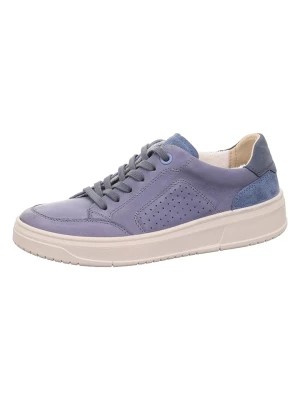 Zdjęcie produktu Legero Skórzane sneakersy "Rejoise" w kolorze niebieskim rozmiar: 42