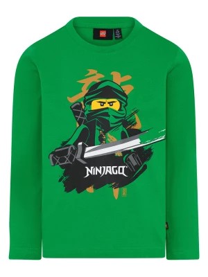 Zdjęcie produktu LEGO Koszulka "Taylor" w kolorze zielonym rozmiar: 152