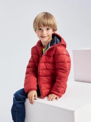 Zdjęcie produktu Lekka, pikowana kurtka przejściowa dla małego dziecka - czerwona - unisex - Limited Edition