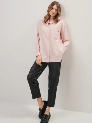 Zdjęcie produktu Lekka różowa koszula damska OCHNIK