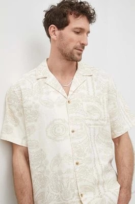 Zdjęcie produktu Les Deux koszula męska kolor beżowy regular