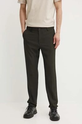Zdjęcie produktu Les Deux spodnie męskie kolor zielony proste LDM501072