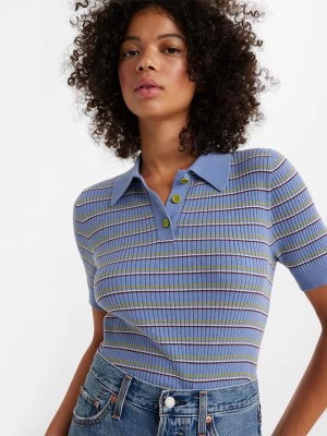 Zdjęcie produktu Levi´s Koszulka polo w kolorze niebieskim ze wzorem rozmiar: L