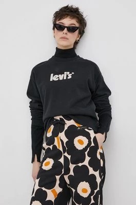 Zdjęcie produktu Levi's Bluza bawełniana damska kolor czarny z nadrukiem 18686.0056-Blacks