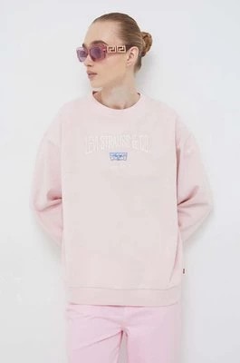 Zdjęcie produktu Levi's bluza damska kolor różowy z aplikacją