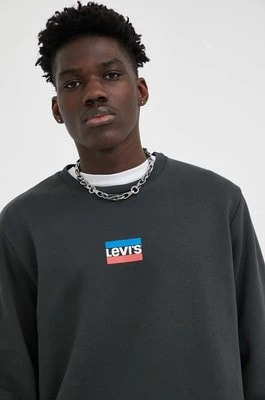 Zdjęcie produktu Levi's bluza męska kolor czarny z nadrukiem