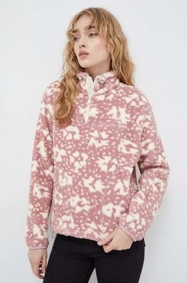 Zdjęcie produktu Levi's bluza polarowa kolor różowy gładka