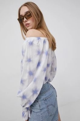 Zdjęcie produktu Levi's bluzka damska kolor biały wzorzysta